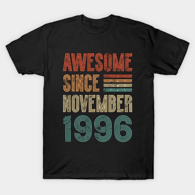 Awesome Since November 1996 T-Shirt by silentboy